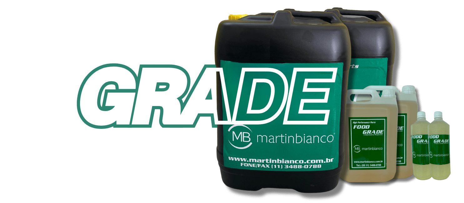 Food Grade -Lubrificante de Alta Pureza para Compressores de Ar